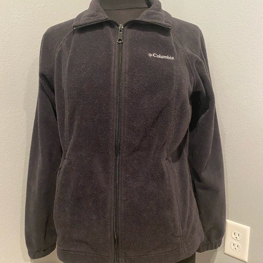 Black Columbia Fleece Jacket